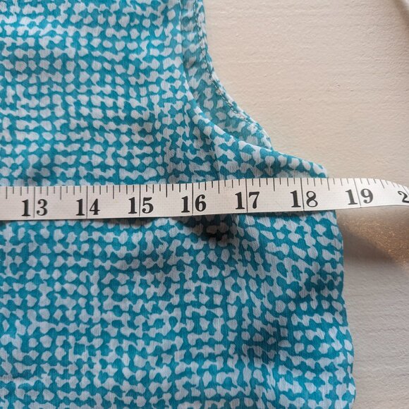 Fever, Size Small, Sky Blue and White Tunic - Picture 8 of 12